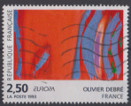 1993 FRANCE obl 2797