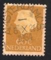 Pays Bas 1954 Oblitr rond Used Stamp Queen Reine Juliana de Profil brun