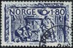 Norvge 1980 Oblitr Used Entreprise Ferronnerie Moss Jernverk Y&T NO 778 SU