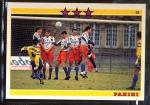 Carte PANINI Football N 332   1993  Actions Spectaculaires  Commentaire au dos