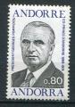 Timbre d'ANDORRE FRANCAIS 1975  Neuf **  N 249  Y&T  Personnage