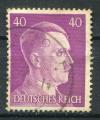 Timbre ALLEMAGNE Empire III Reich 1941-43  Obl  N 719  Y&T Personnage