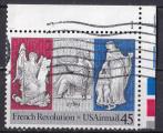 ETATS UNIS - 1989 - Rvolution franaise-  Yvert PA 114 oblitr