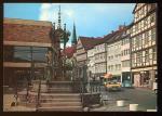 CPM Allemagne HANNOVER Holzmarkt mit Oskar Winter Brunnen und Historischem Musum HANNOVRE Fontaine en bois