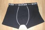 Boxer Noir Taille M/5 165 cm - 85 cm 95% Coton 5% Leca