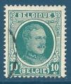 Belgique N194 Albert 1er 10c vert oblitr