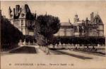 FONTAINEBLEAU (77) - Le Palais, vue vers la Chapelle - CPA, neuve