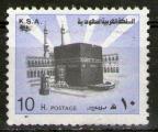 **   ARABIE SAOUDITE    10 h  1978  YT-453  " Mosque Holy Ka'aba "  (o)   **