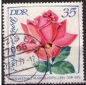 Allemagne : Y.T. 1455 - Rose - oblitr - anne 1972