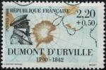 France 1988 Oblitr Used Marins et Explorateurs Dumont D'Urville Y&T 2522 SU