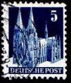 Allemagne Z.Anglo-Américaine Poste Obl Yv:41/64 Beau cachet rond