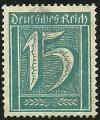 Alemania 1921-22.- Cifras y Trabajo. Y&T 140. Scott 139.Michel 160.