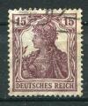 Timbre ALLEMAGNE Empire 1916 - 19  Obl  N 101  Y&T  