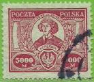 Polonia 1923.- Copernico. Y&T 270. Scott 194. Michel 184.