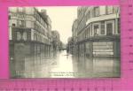 PUTEAUX : Crue de la Seine1910, Rue Godefroy