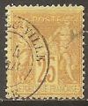 france n 92  obliter - 1877/80 