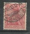 Allemagne Empire : 1900 : Y-T n 54