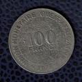 Etats de l'Afrique de l'Ouest 1975 Pice de monnaie coin 100 Francs