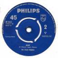 SP 45 RPM (7")   The Four Pennies   "  Tell me girl  "  Angleterre