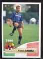 Carte PANINI Football 1994 N 276  Franck SAUZEE Atalanta  fiche au dos