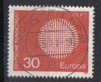 Timbre ALLEMAGNE RFA 1970 - YT 484 - Europa