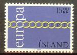 ISLANDE N°405* (Europa 1971) - COTE 3.50 €