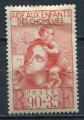 Timbre FRANCE 1939  Neuf *  N 428  Y&T  Enfants des Chmeurs