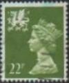 R-U/U-K (pays de Galles/Wales) 1984 - Elisabeth II, Machin 22p - YT 1159 