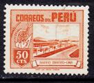 AM28 - 1951  - Yvert n 412 - Quartier des ouvriers  Lima
