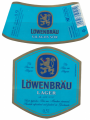 Hongrie Lot 2 tiquettes Bire Beer Labels Brasserie Borsodi Lwenbru