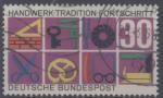 Allemagne : RFA, n 418 oblitr anne 1968