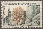 france - n 1389  obliter - 1963
