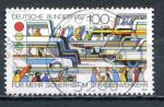 Timbre  ALLEMAGNE RFA  1991  Obl    N  1382   Y&T  Scurit Routire