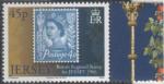Jersey 2010 - Repro du timbre rgional de GB  4 d, 45 p - YT 1575 / SG 1513 **