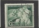 ALLEMAGNE EMPIRE  ANNEE 1943  Y.T N°760 OBLI