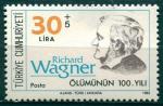 Turquie - 1983 - Yt 2387 - Centenaire de la mort de Richard Wagner - **