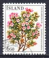 ISLANDE - 1984 - Fleur -  Yvert  572 oblitr