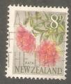 New Zealand - Scott 341   flower / fleur