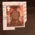GB 2018 The Iron Throne, 1st (adhesive) YT 4558