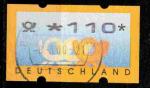 Allemagne Vignette N4 distributeur 110 Cor postal 1999