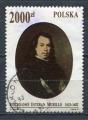 Timbre POLOGNE 1992  Obl  N 3166   Y&T  Personnage