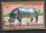 Timbre Burundi / Oblitr / Poste Arienne / 1964 / Y&T NPA4.