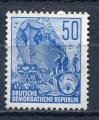 Timbre  ALLEMAGNE RDA  1957 - 59  Neuf **   N 321B  ( dent 14 )  Y&T   