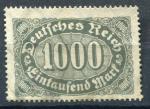 Timbre ALLEMAGNE Empire 1922  Obl   N 187  Y&T