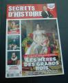 Magazine Secrets d'Histoire N 14 avec Stphane Bern Les Mres des Grands Rois