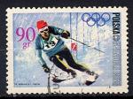 TIMBRE POLOGNE Obl  J O 1968 Jeux Olympiques 