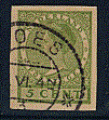 Pays-Bas 1920 - oblitr - 1 timbre non dentel Reine Wilhelmina