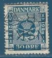 Danemark N167 75me anniversaire du timbre 30o oblitr