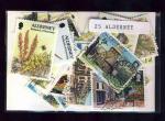 Alderney lot de 25 timbres diffrents oblitrs