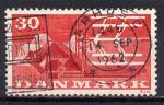 Timbre  DANEMARK  obl   N 387 Agriculture